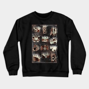 Vintage cameras Crewneck Sweatshirt